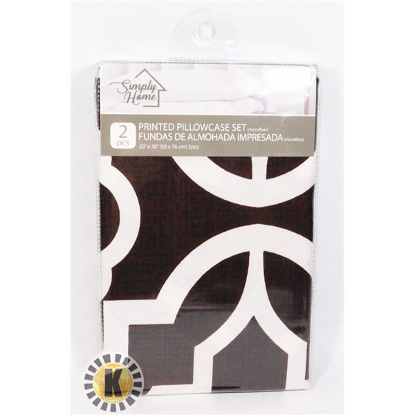 NEW 2PC PILLOWCASE SET