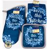 Image 1 : NEW "BLESS THE KITCHEN" KITCHEN SET