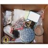 Image 1 : ASSORTED BOX  INCL BUCKLE, PLANT HANGER& MORE