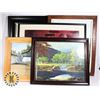 Image 1 : 5 ASSORTED WALL ARTS