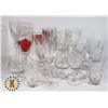 Image 1 : ASSORTED GLASSES