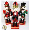 Image 1 : 3 NUTCRACKER FIGURES