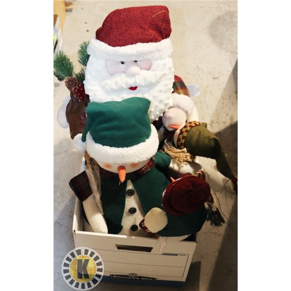 BOX OF XMAS DECOR