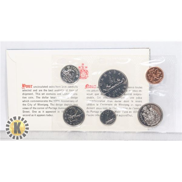 1976 CANADIAN 6 COIN UNCIRCULATED SET
