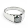 Image 3 : SILVER MOISSANITE(1.95CT) RHODIUM PLATED RING