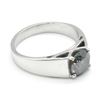 Image 4 : SILVER MOISSANITE(1.95CT) RHODIUM PLATED RING