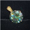 Image 3 : 10K YELLOW GOLD MOISSANITE (MUNSELL 10BG 4/8)