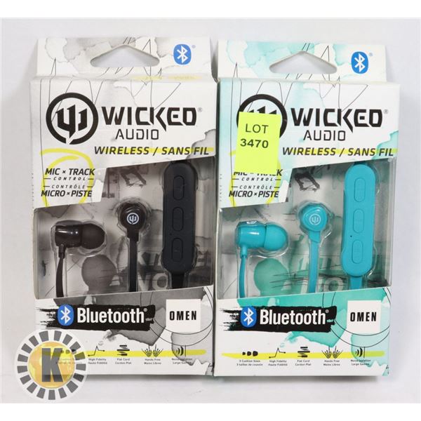 BUNDLE OF 2 WIRELESS WICKED AUDIO