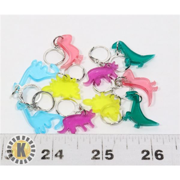 5 NEW PAIRS OF DINOSAUR DANGLE EARRINGS