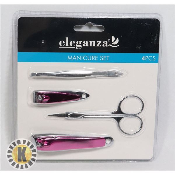 NEW 4PC MANICURE SET