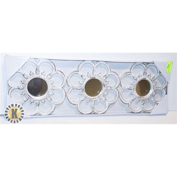 NEW 3 PC DECORATIVE MIRROR SET
