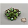 Image 8 : Gorgeous Great Turquoise Cluster Bracelet