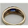 Image 8 : Two 10K Rings Diamonds and Sapphire