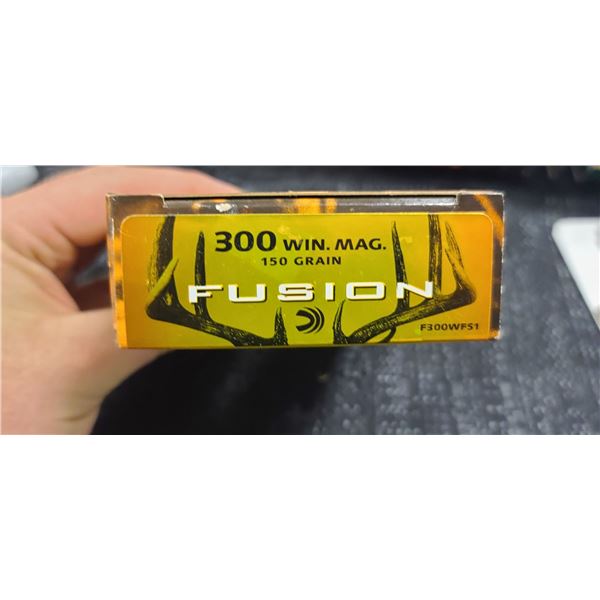 FEDERAL FUSION 300 WIN MAG 150GRAIN