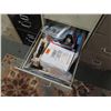 Image 8 : Qty 5 Four-Drawer Filing Cabinets with Contents: wires, cameras, tape, supplies