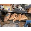 Image 8 : Contents of Shelving: Lighting, Insulation, Beach Gear, Spray Gun, Metal Detector, Bags of Salt, etc