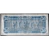 Image 2 : 1864 $50 The Confederate States of America Note