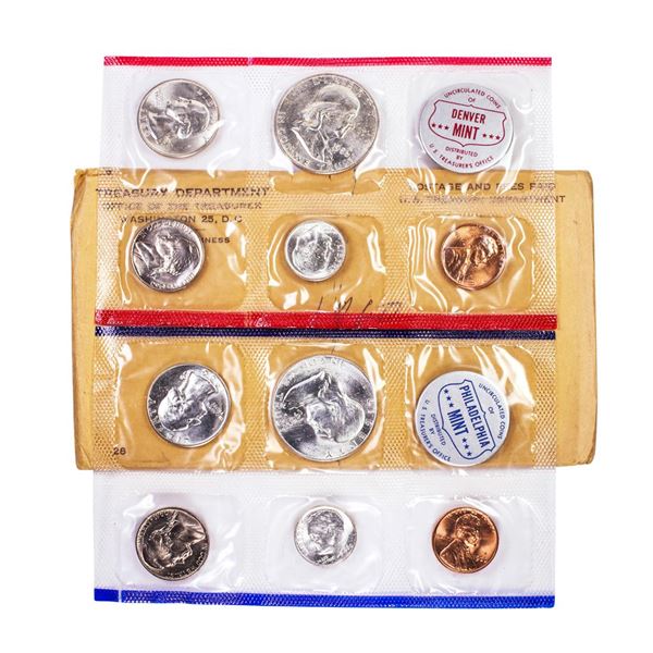 1960 P & D U.S. Mint (10) Coin Set