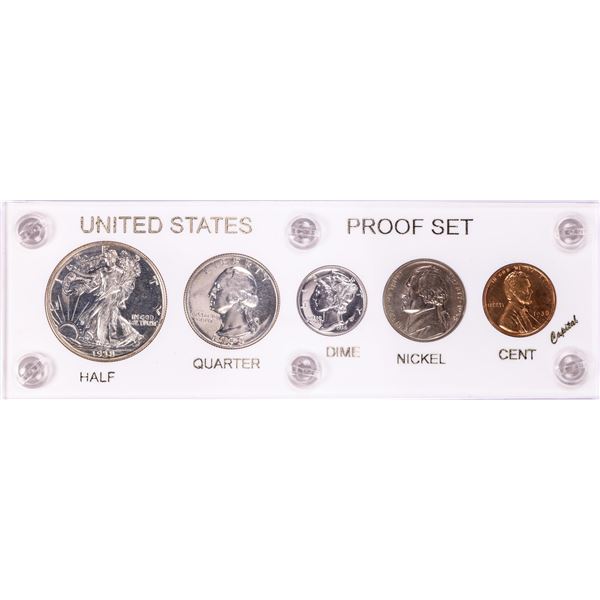 1938 (5) Coin Proof Set