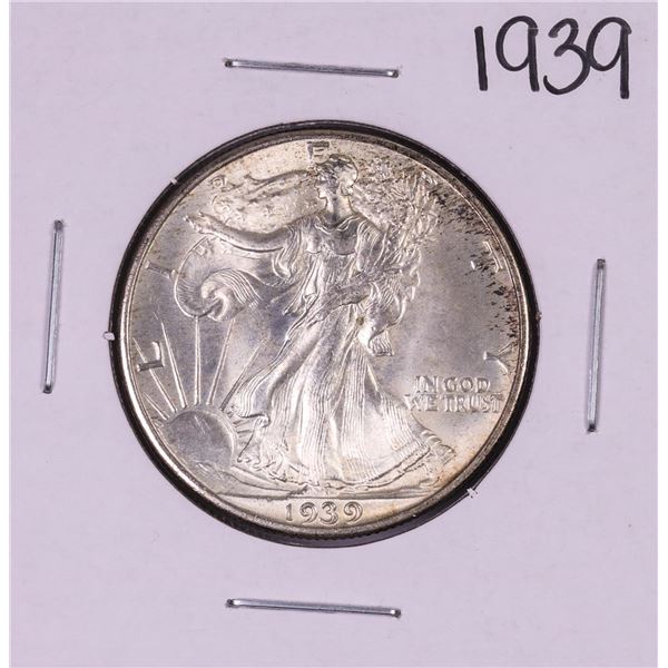 1939 Walking Liberty Half Dollar Coin