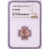 Image 1 : 1960 Small Date Proof Lincoln Memorial Cent Coin NGC PF68RD