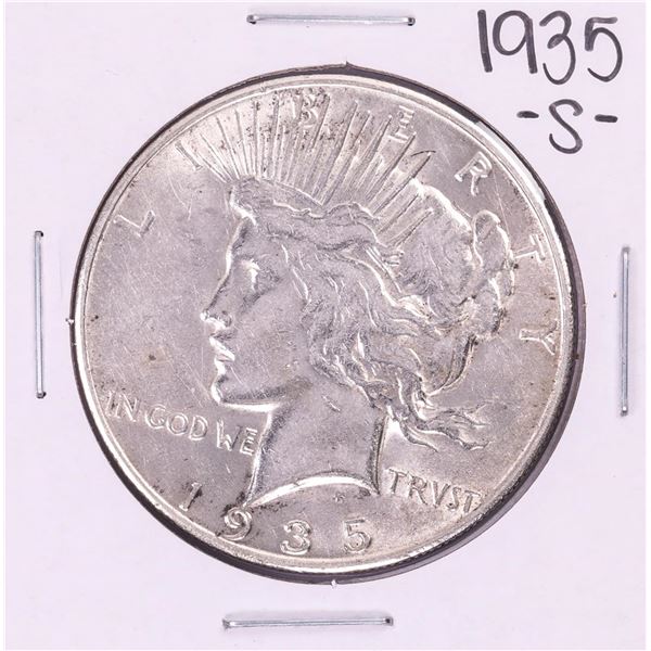 1935-S $1 Peace Silver Dollar Coin