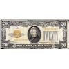 Image 1 : 1928 $20 Gold Certificate Note