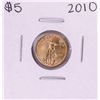 Image 1 : 2010 $5 American Gold Eagle Coin