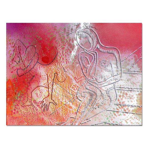 Kostabi "Personal Space" Original Mixed Media On Paper