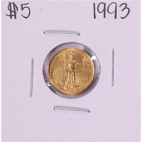1993 $5 American Gold Eagle Coin