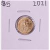 Image 1 : 2021 $5 American Gold Eagle Coin