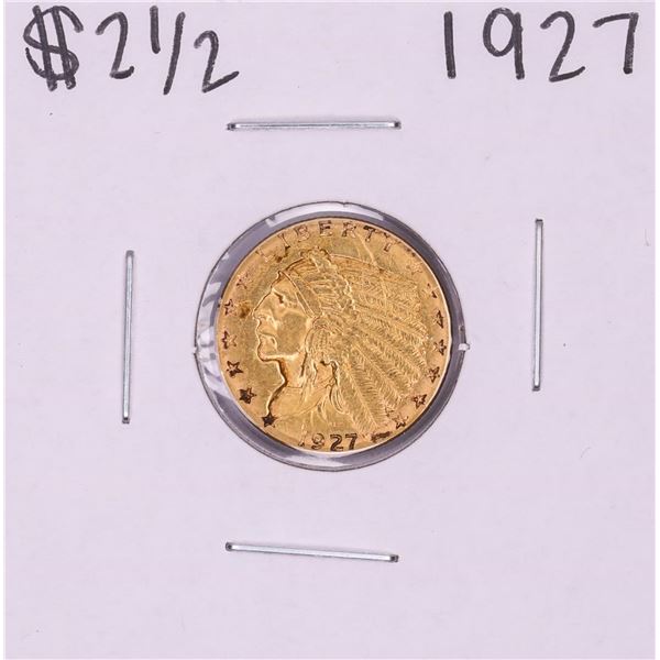 1927 $2 1/2 Indian Head Quarter Eagle Gold Coin