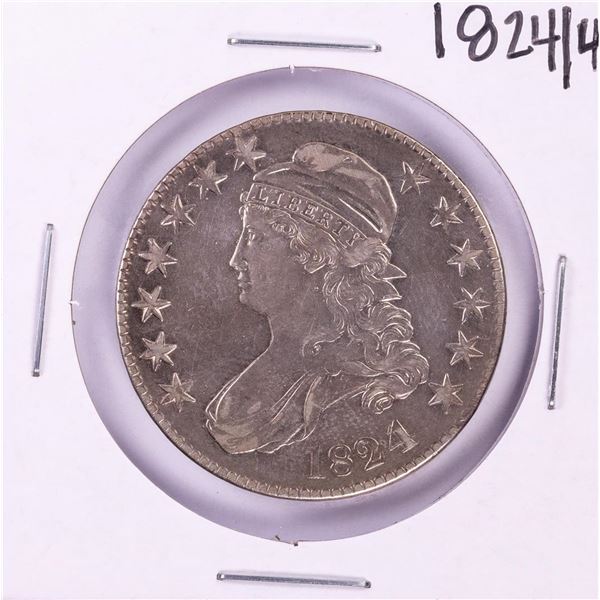 1824/4 Capped Bust Half Dollar Coin