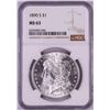 Image 1 : 1890-S $1 Morgan Silver Dollar Coin NGC MS63