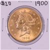Image 1 : 1900 $20 Liberty Head Double Eagle Gold Coin