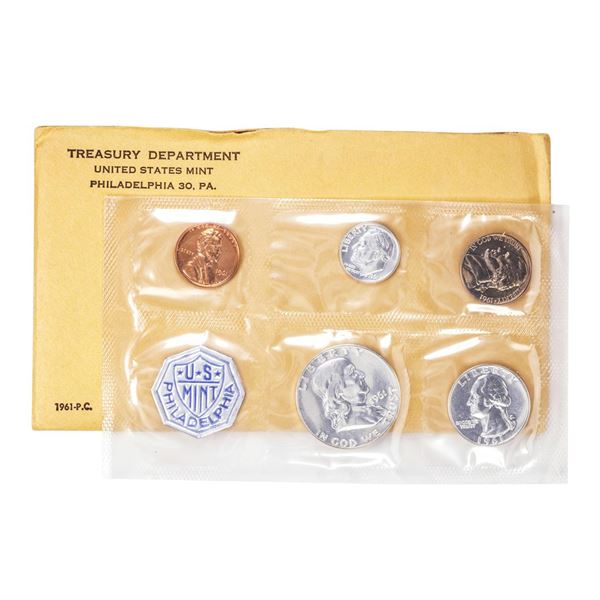 1961 (5) Coin Proof Set in Envelope