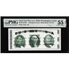 Image 1 : Circa 1970's Washington Center Giori Test Note PMG About Uncirculated 55EPQ