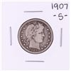 Image 1 : 1907-S Barber Quarter Coin