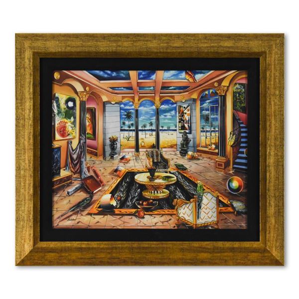 Alexander Astahov "Beach House" Limited Edition Giclee On Canvas