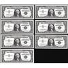 Image 1 : Lot of (7) Consecutive Uncirculated 1957 $1 Silver Certificate Star Notes
