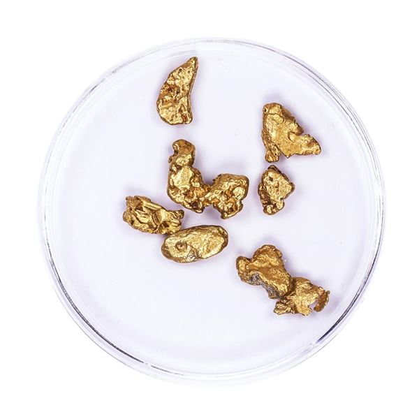 Lot of Gold Nuggets 4.72 grams Total Weight