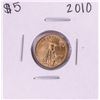Image 1 : 2010 $5 American Gold Eagle Coin