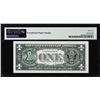Image 2 : 1969D $1 Federal Reserve Note Radar Serial Number Fr.1907-I PMG Gem Uncirculated 65EPQ