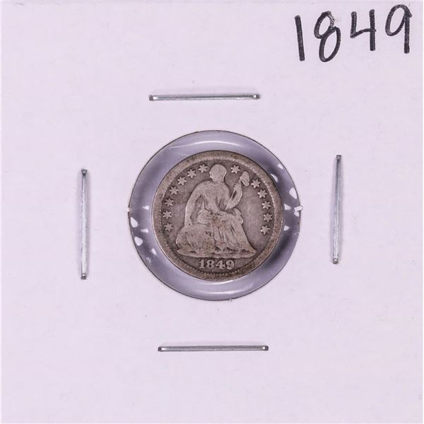 1849 Seated Liberty Half Dime Coin