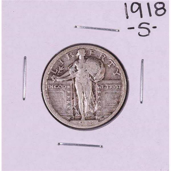 1918-S Standing Liberty Quarter Coin