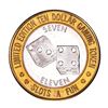 Image 1 : .999 Silver Slots A Fun Casino Las Vegas, NV $10 Limited Edition Casino Gaming Token