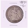 Image 1 : 1871-S Seated Liberty Half Dollar Coin