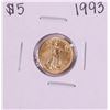 Image 1 : 1993 $5 American Gold Eagle Coin