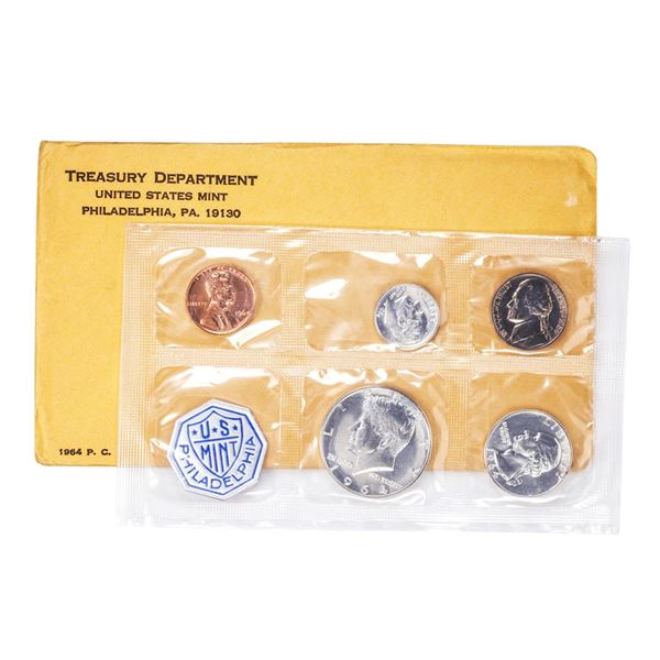 1964 (5) Coin Proof Set in Envelope