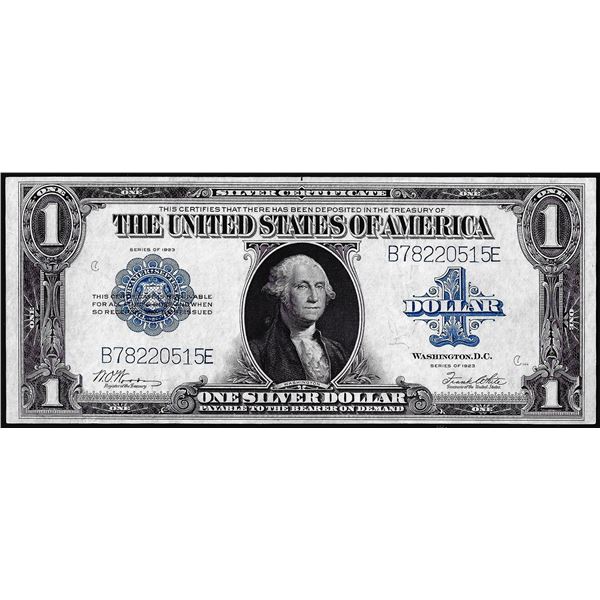 1923 $1 Silver Certificate Note